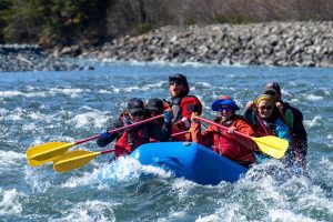 Resurrection River rafting tour in Seward Alaska
